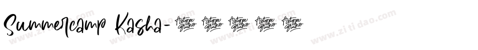 Summercamp Kasha字体转换